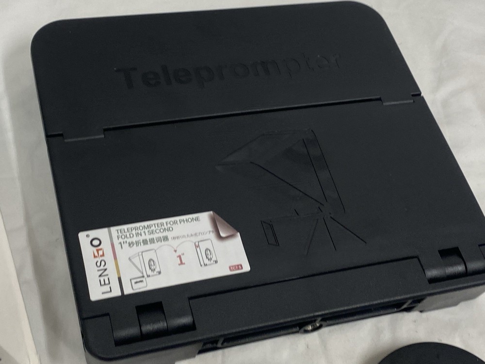 *NO REMOTE* LENSGO TC7S Foldable Mini Portable Teleprompter iPhone