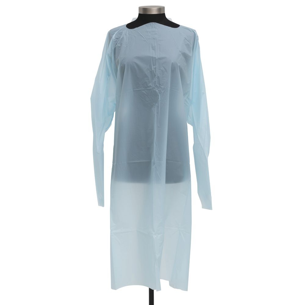 HUBERT® Blue Disposable Waterproof Isolation Gown
