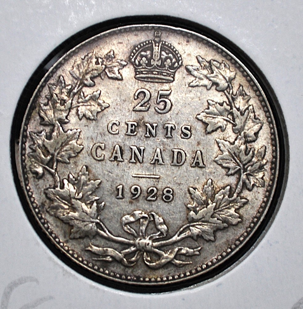 1928 Canada 25 Cents
