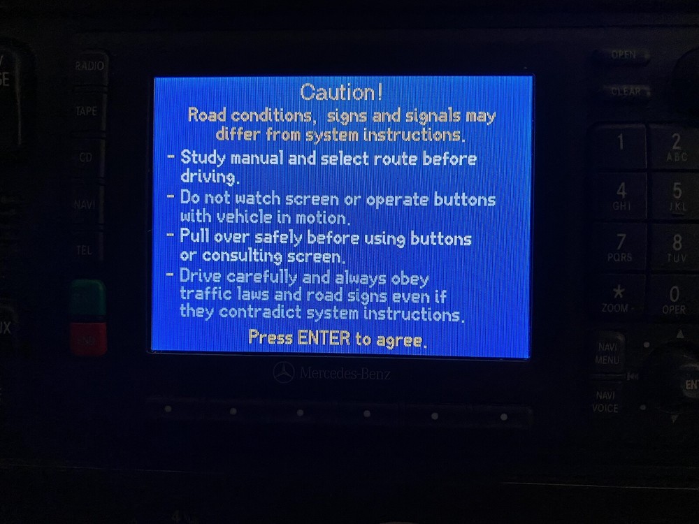 Mercedes Benz Modular Control System CD 2000 Ohio Valley