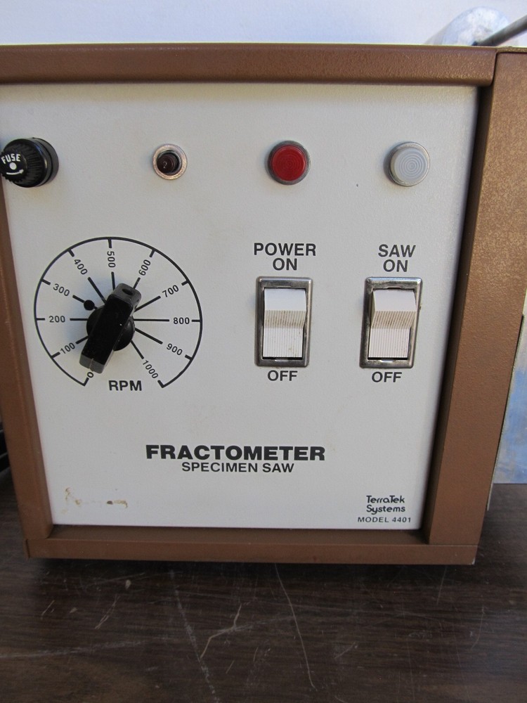 TerraTek Systems 4401 FRACTOMETER SPECIMEN SAW