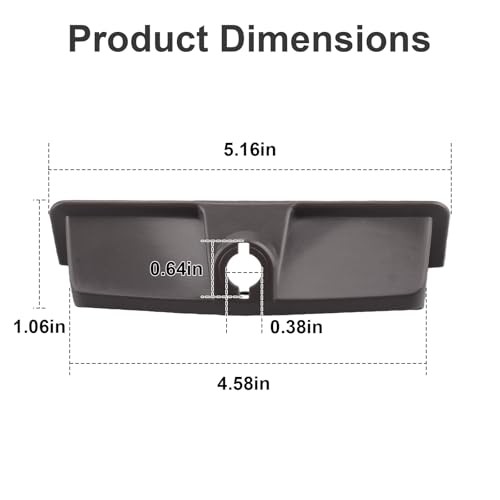 Window Operators Cover, Compatible with Entrygard White Plastic Operator Cover
