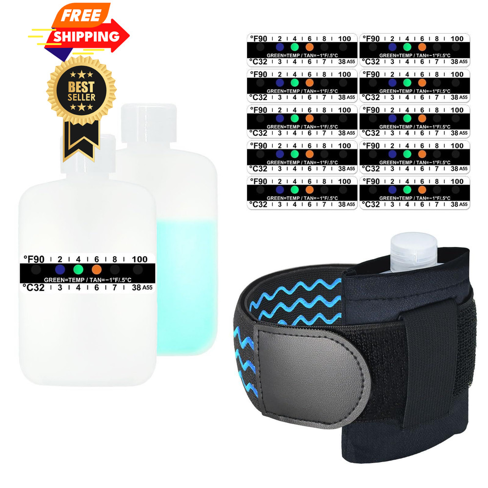 Urine Test Complete Kit - Smaller 3oz Translucent Empty White