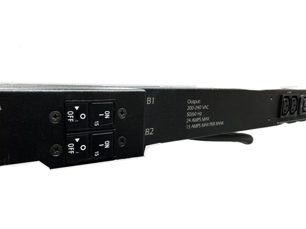APC AP7541 Rack PDU, Basic, Zero U, 30A, 200/208V, (20)C13 & (4)C19