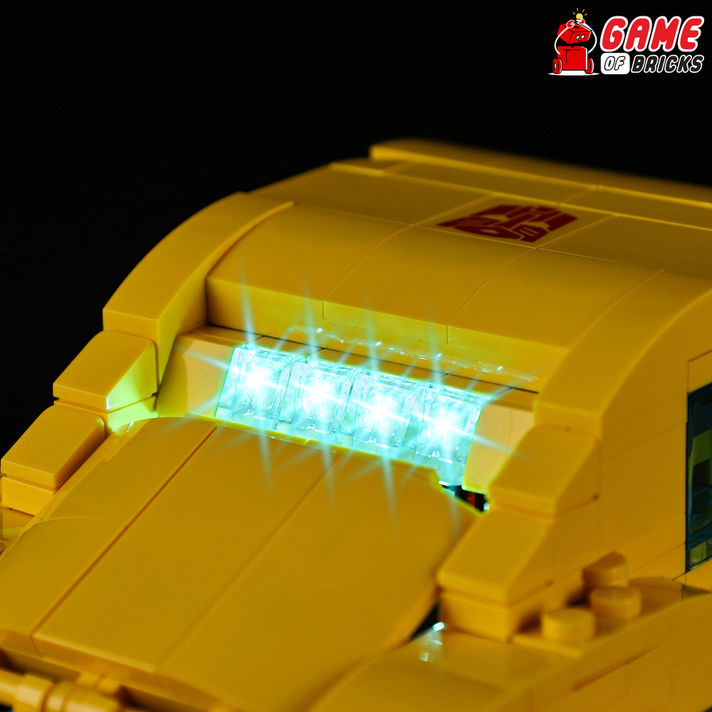 LED Light Kit for Bumblebee - Compatible with LEGO® 10338 set