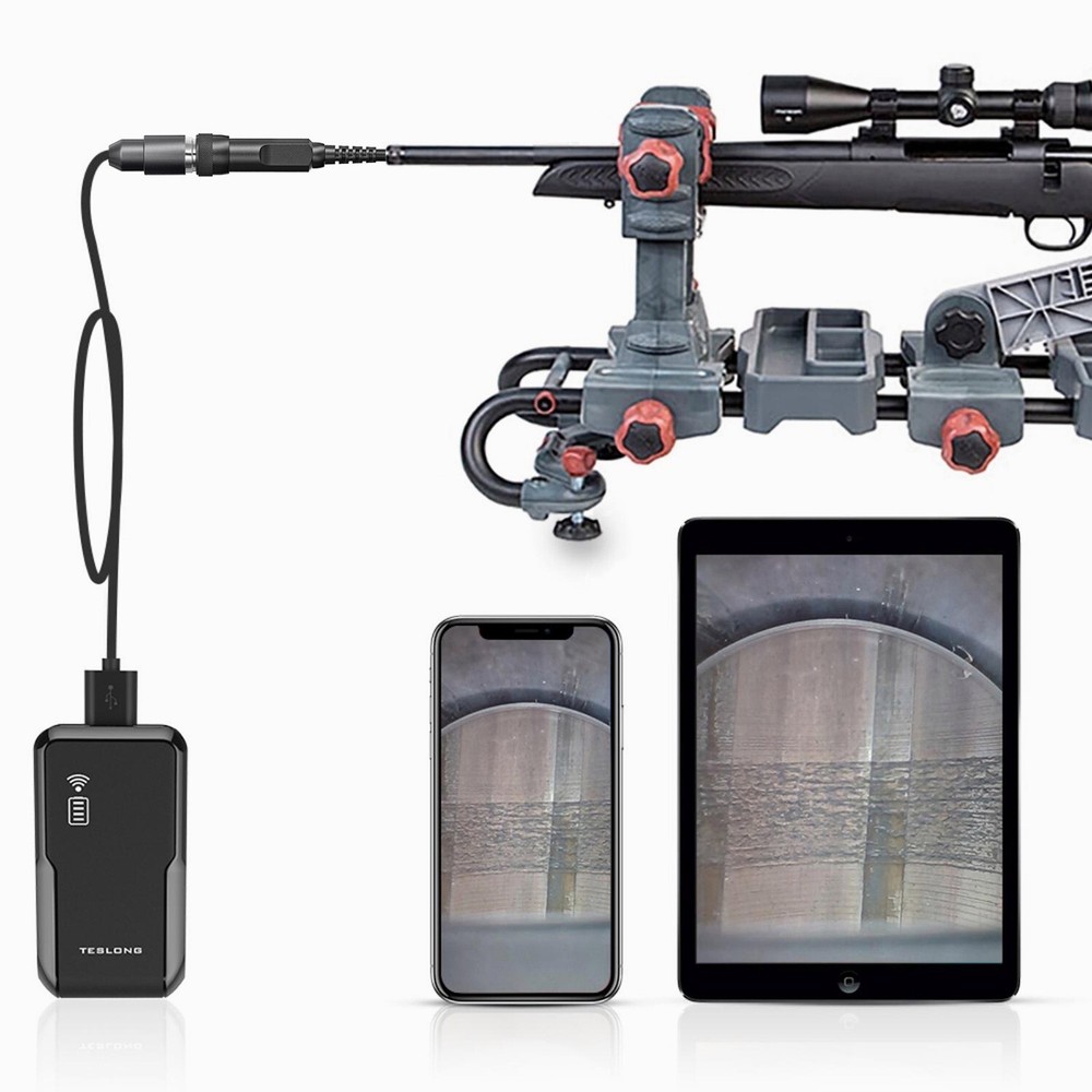 Teslong 0.2inch Rifle Borescope Endoscope WiFi for iPhone iPad Android