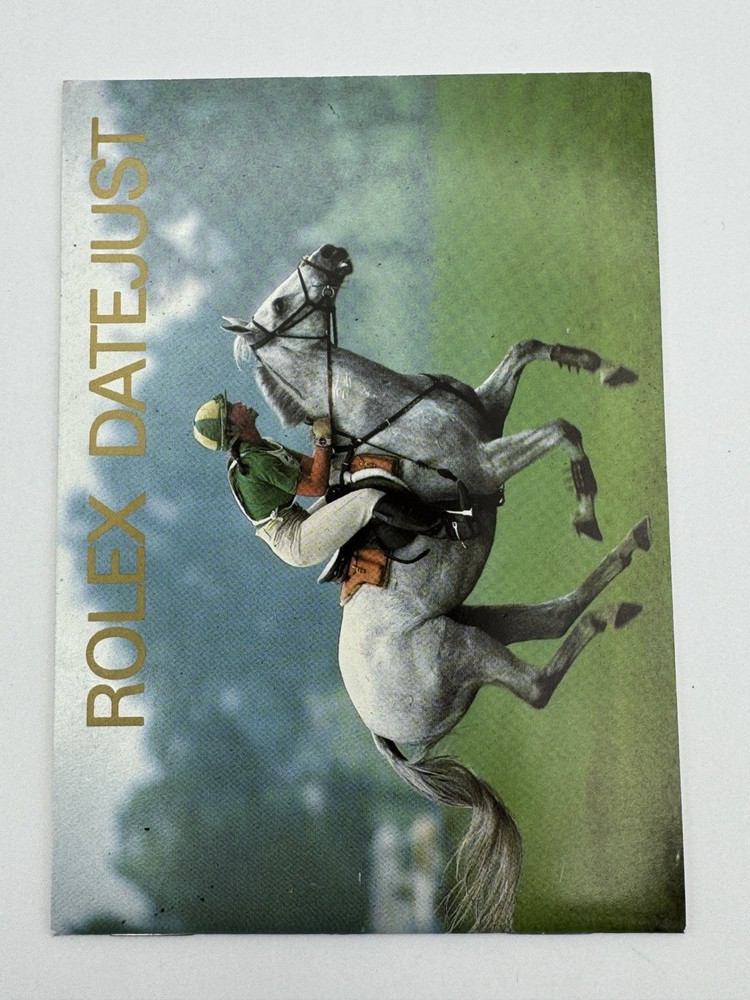 Vintage Rolex Datejust Booklet Brochure