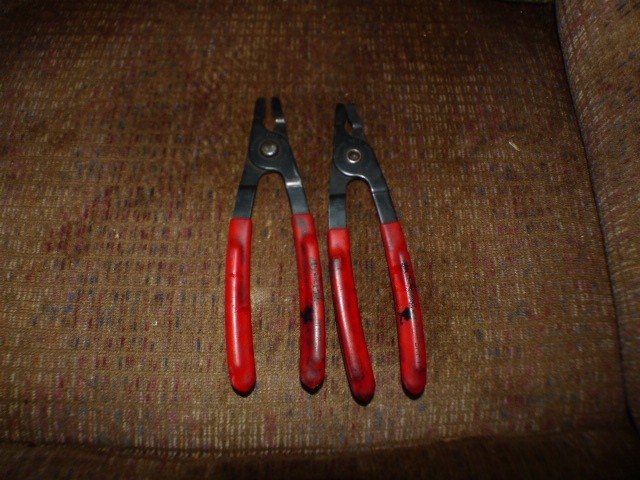 MAC Tools BRP1 & BRP2 - Soft Grip C Ring Removal & Installer Pliers Set