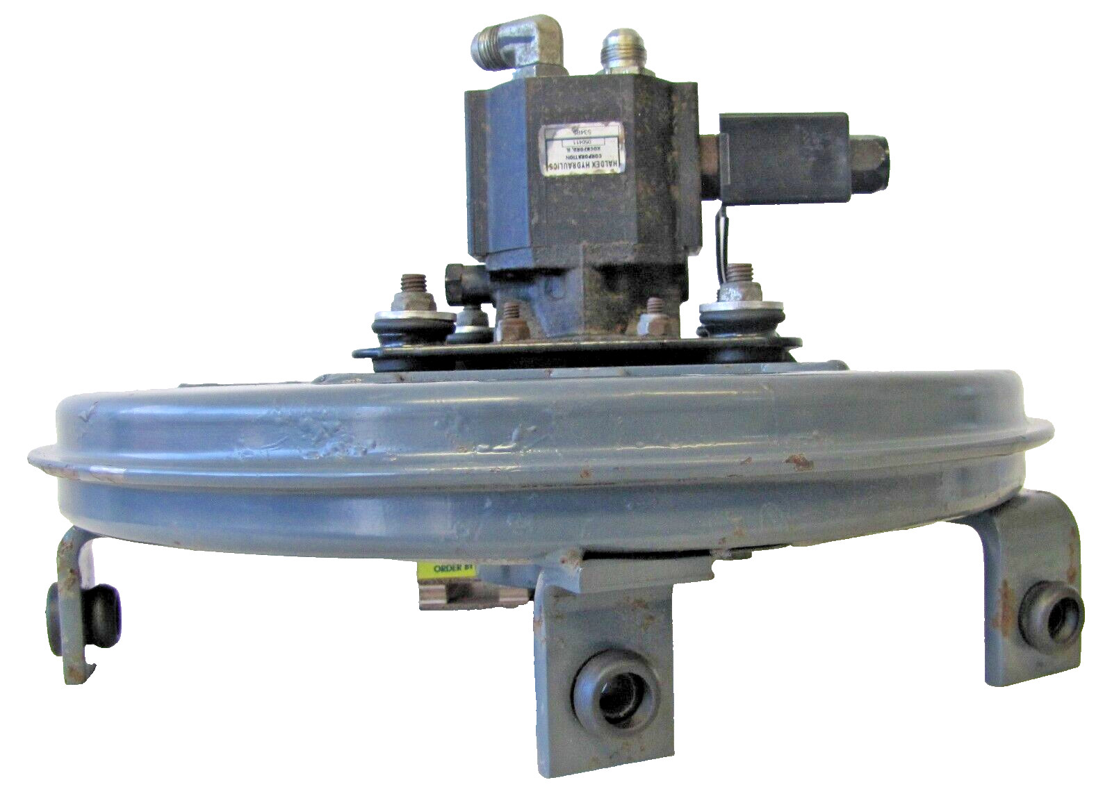 Tennant Sweeper Vacuum Fan Assembly Housing and Hydraulic Motor 1071240 9002683