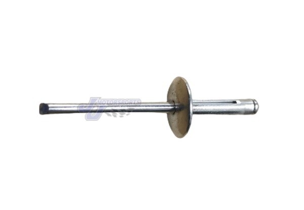 Large Head Mill Exploding Rivets Pop Rivet 25 ct. Tri-Fold Racing Fasteners