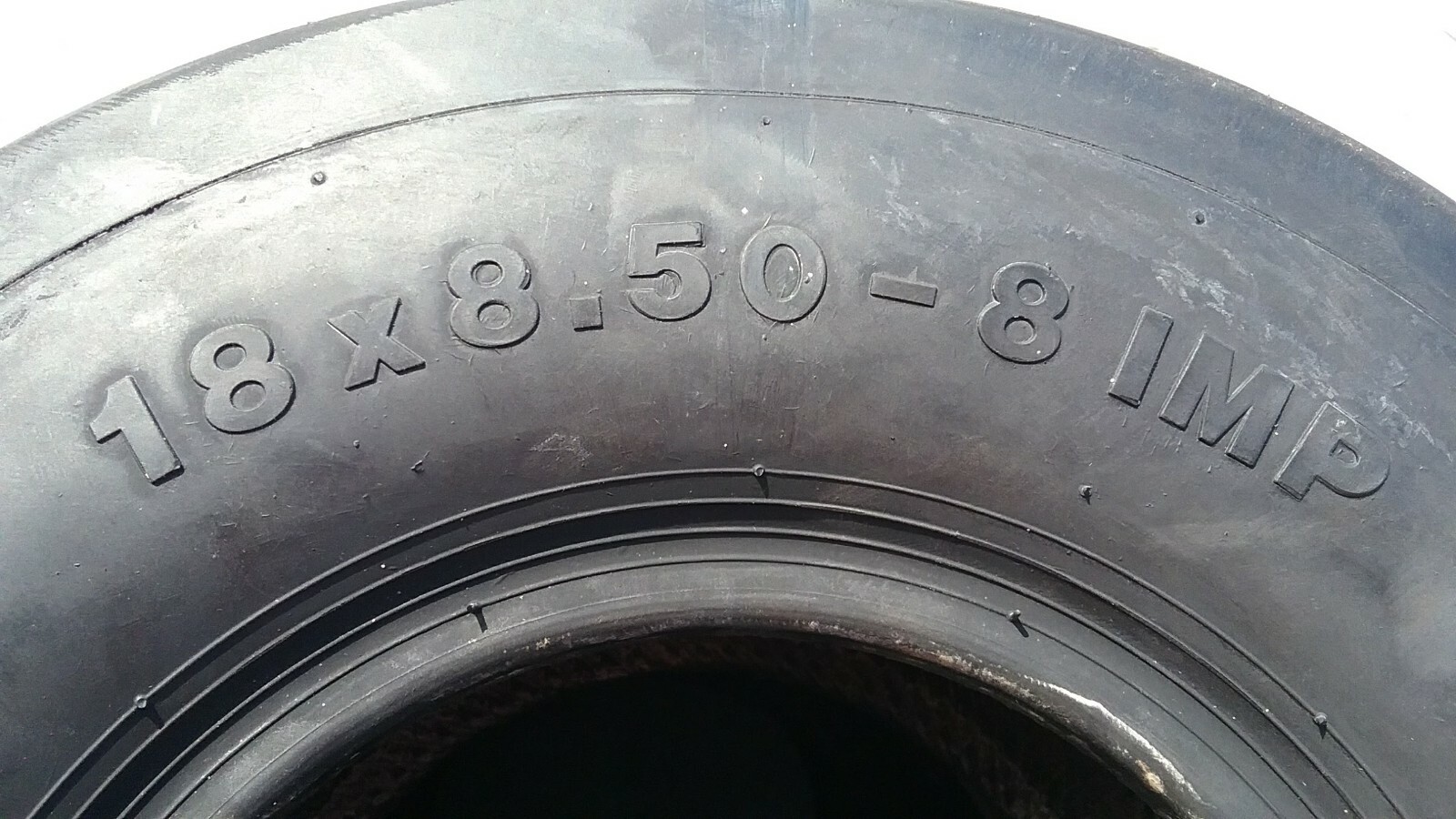 2 - 18x8.50-8 4-Ply Vredestein V61 5-Rib Deep Tubeless Tires and Tubes