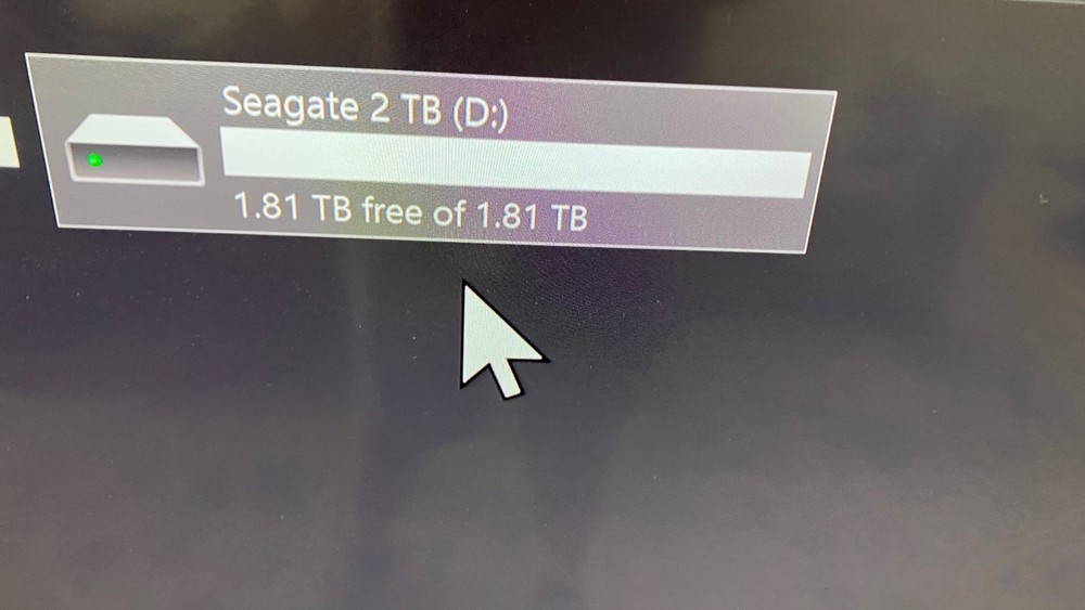 2 Terabyte Seagate Portable Hard Drive