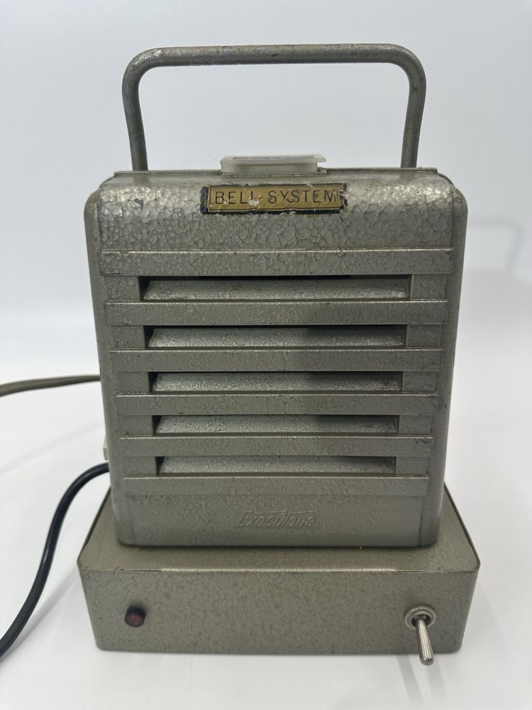 Vintage Executone Model M192 Office Intercom Speakers Bell System UNTESTED