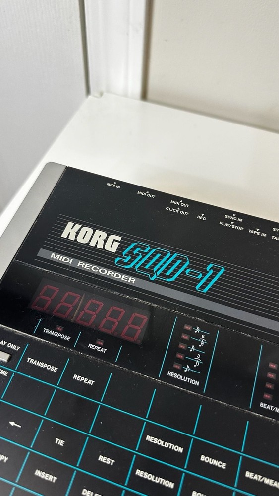 Korg SQD-1 MIDI Recorder with Quick Disk Drive