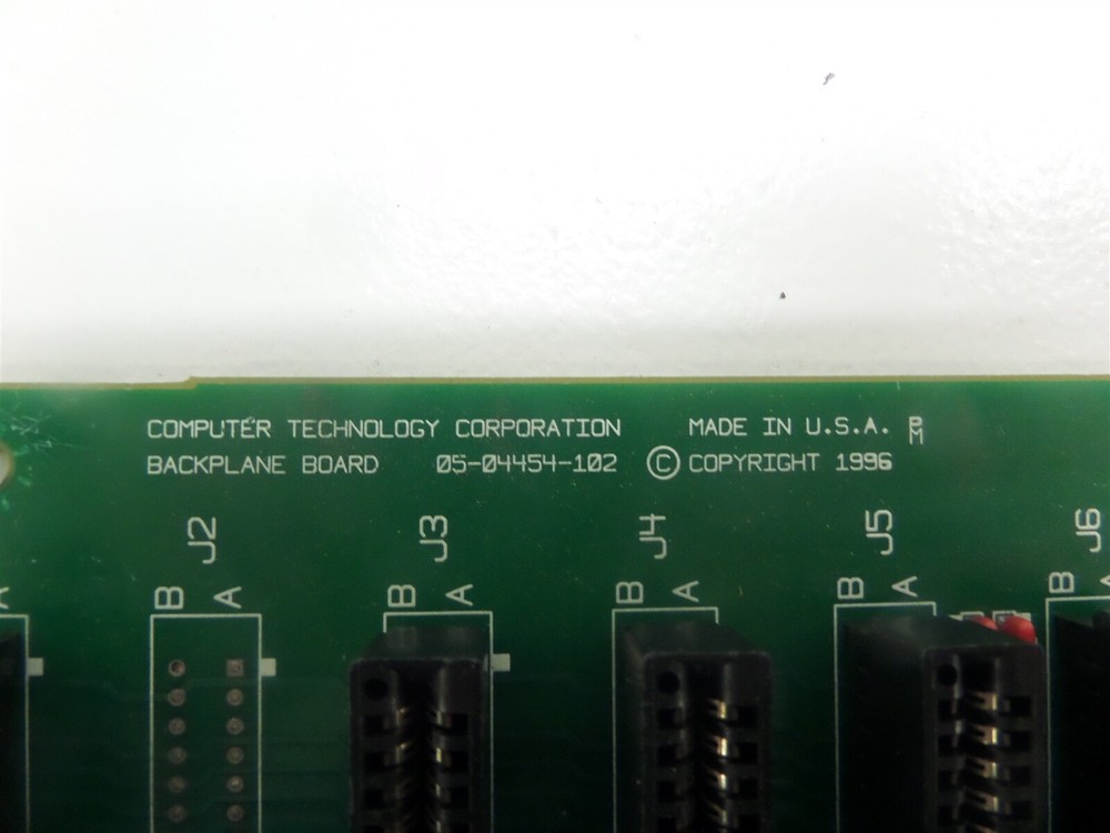 Computer Technology Corp. 05-04454-102 Backplane Board