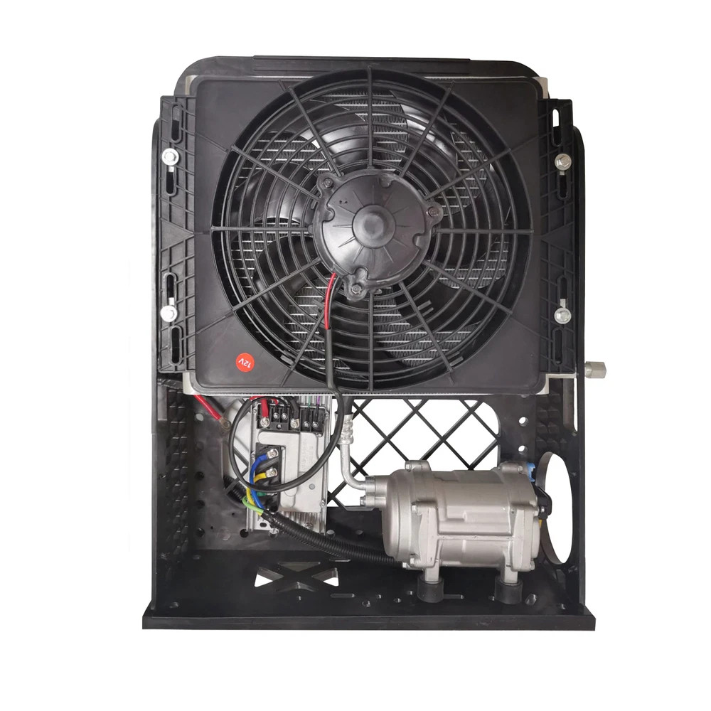 12V Split Air Conditioner 12000 BTU AC Kit Fit for Cab Semi Truck Bus Caravan RV