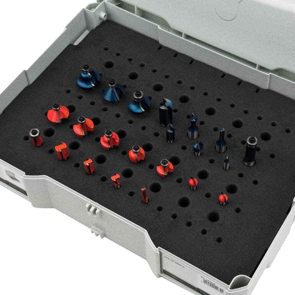 Router Bit Storage Tray for Festool Systainer SYS 1