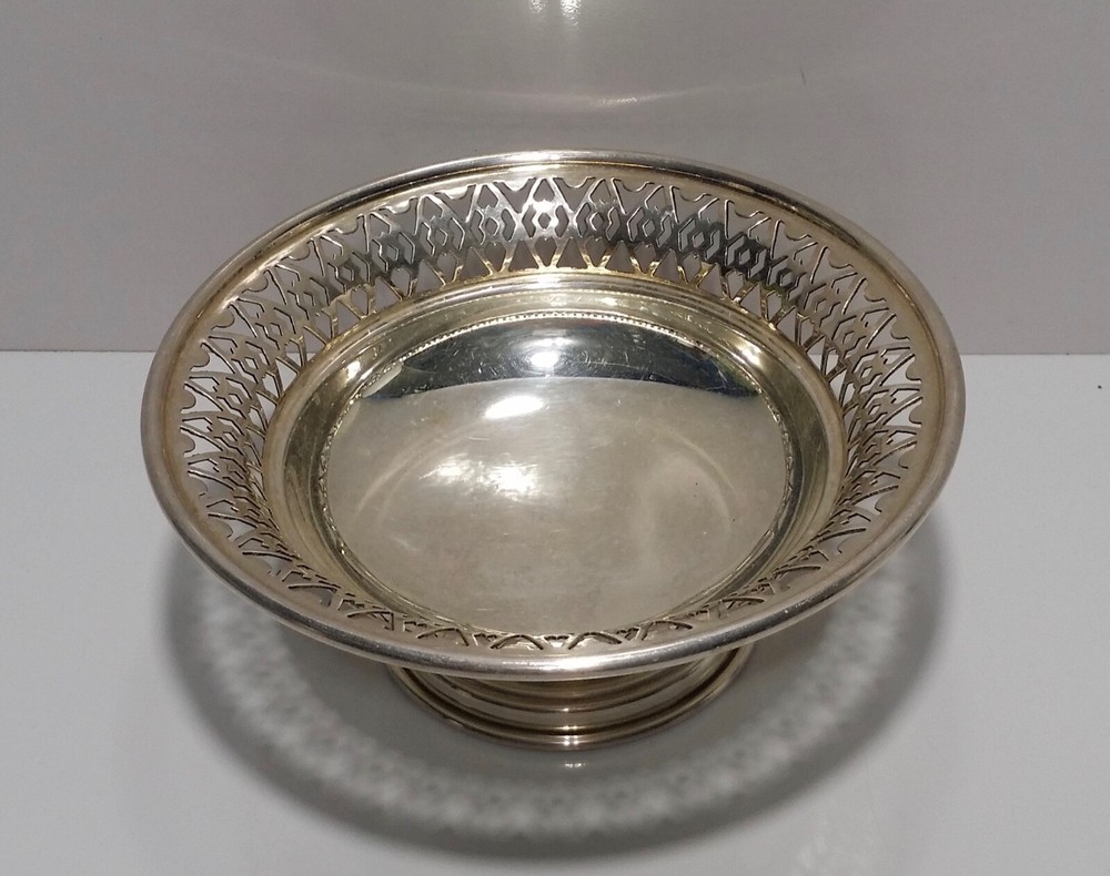 SILVERPLATE Made In England EPNS Dish Nut Candy