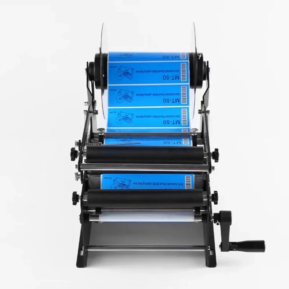 Small Hand Widening Round Bottle Labeling Machine Round Can Labeling Machine