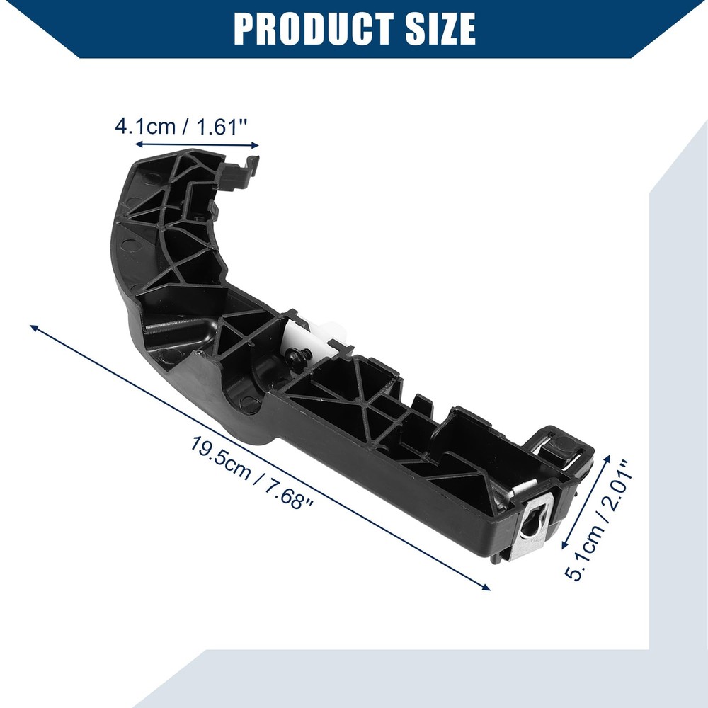 2Pcs Front Left Right Side Bumper Support Bracket for 2008-2020 Dodge Challenger