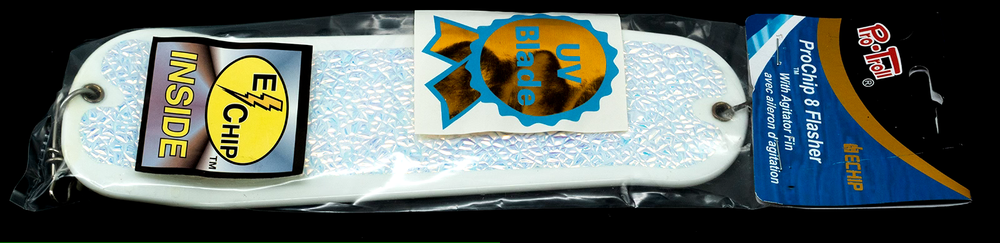 PRO-TROLL ProChip 8" #796 White Super UV Flasher - New