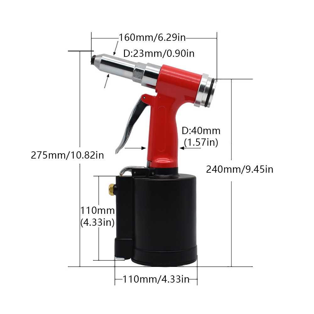 Industrial-grade Full-automatic Core Pulling Rivet Gun Self-priming Mortise Grab