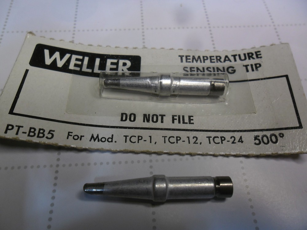 Weller Solder Tip PT-BB5 Spade, 2.4mm Width, 16mm Reach (1PCS.)