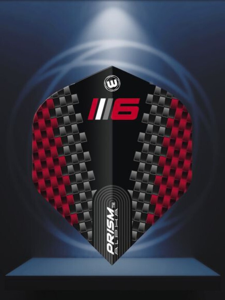 Winmau Prism Alpha Black & Red