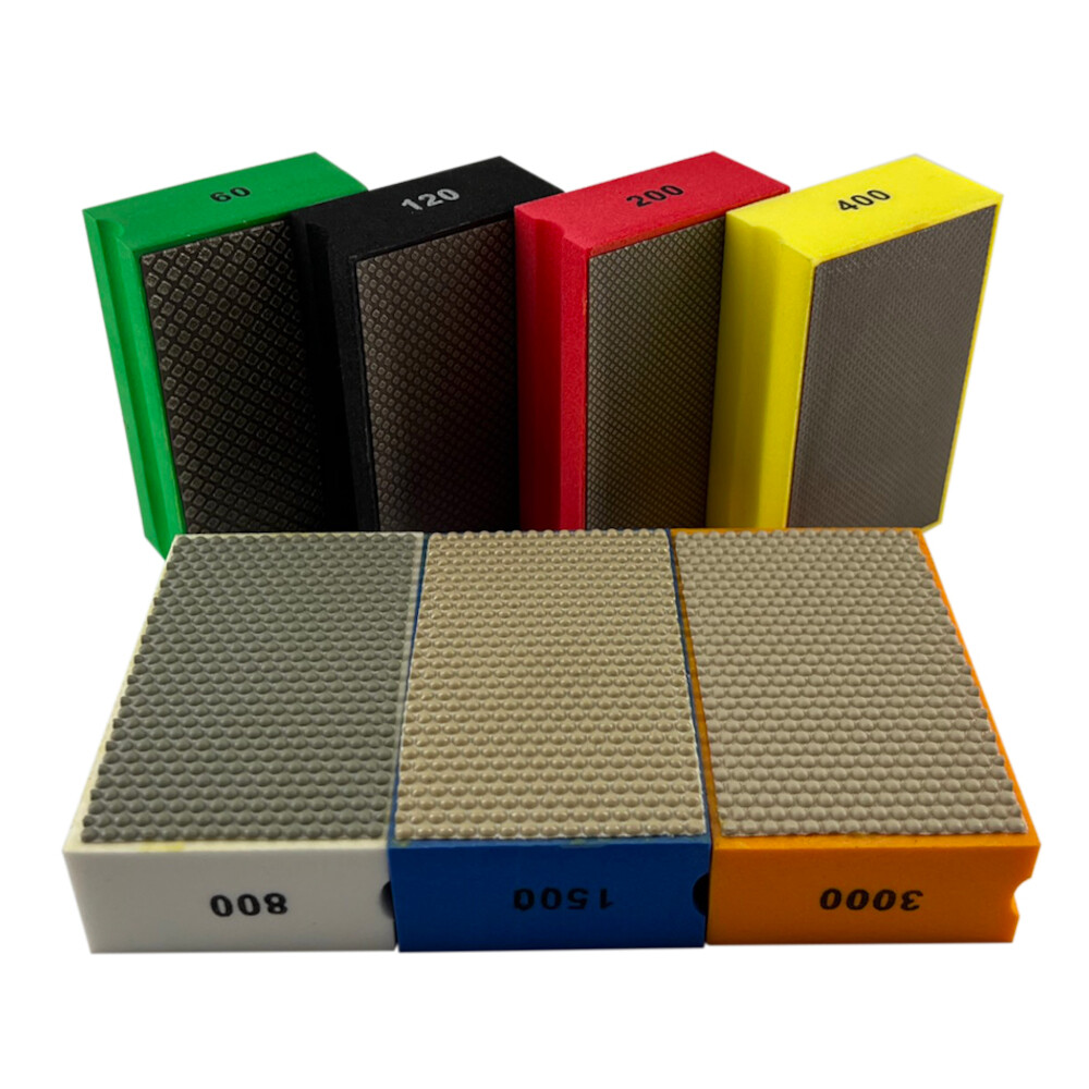 Handheld Polishing Pads for Concrete, Granite, and Marble