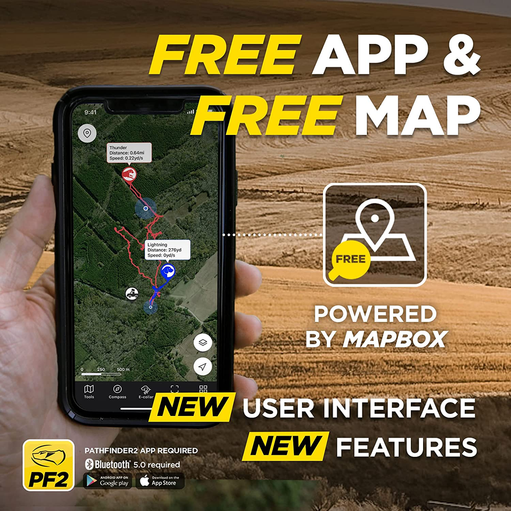 Dogtra Pathfinder 2 Mini Built In GPS Tracking and Training All in One System