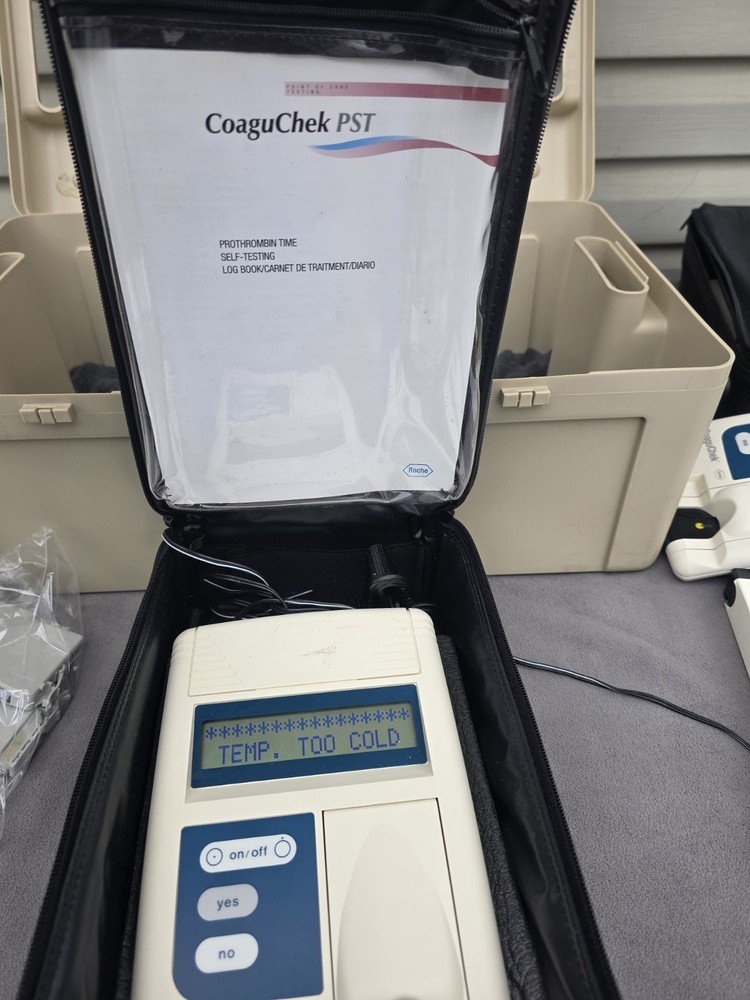 Boehringer Mannheim Roche Coague Check System For Prothrombin Time Self Testing