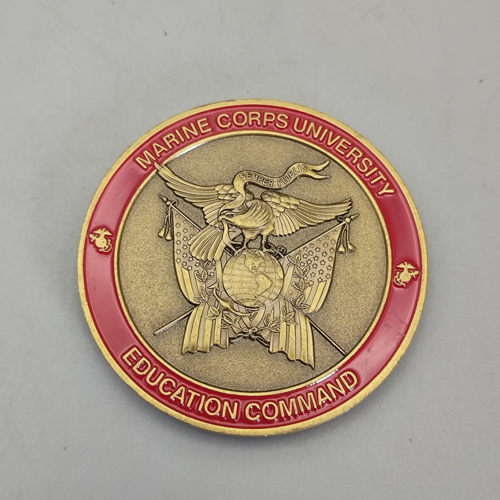 US Marine Corps Command and Staff Challenge Coin