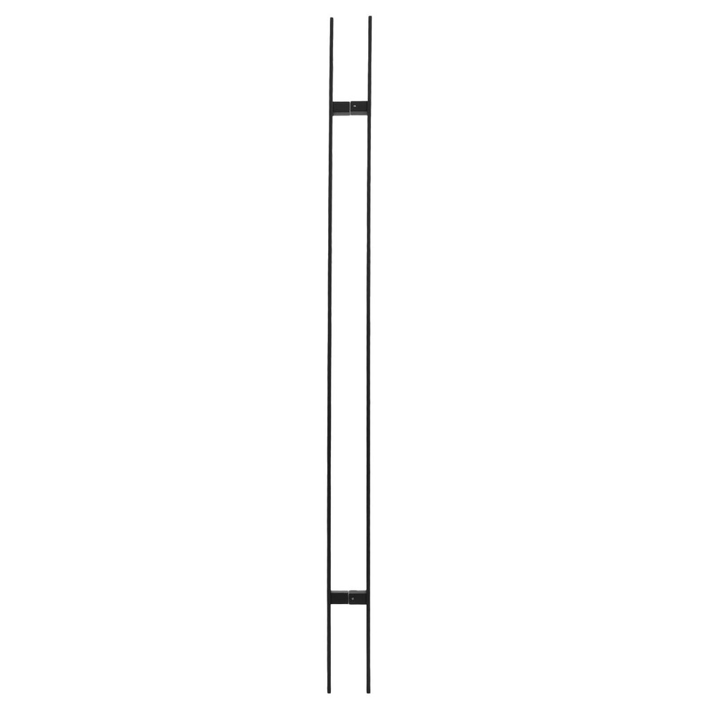 Push Pull Door Handle H-shaped Door Pull Handle Double Sided Stainless Steel