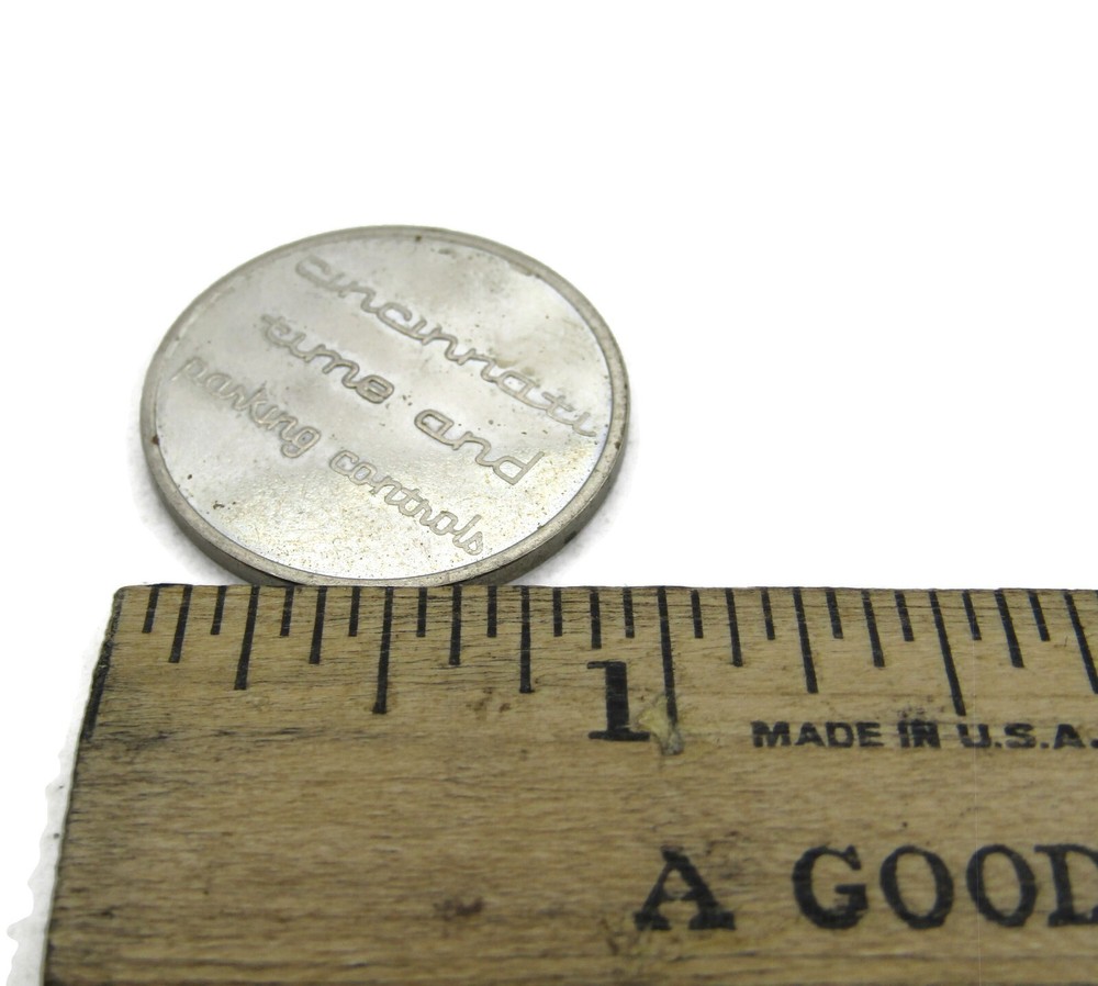 Cincinnati Time & Parking Controls Token Coin