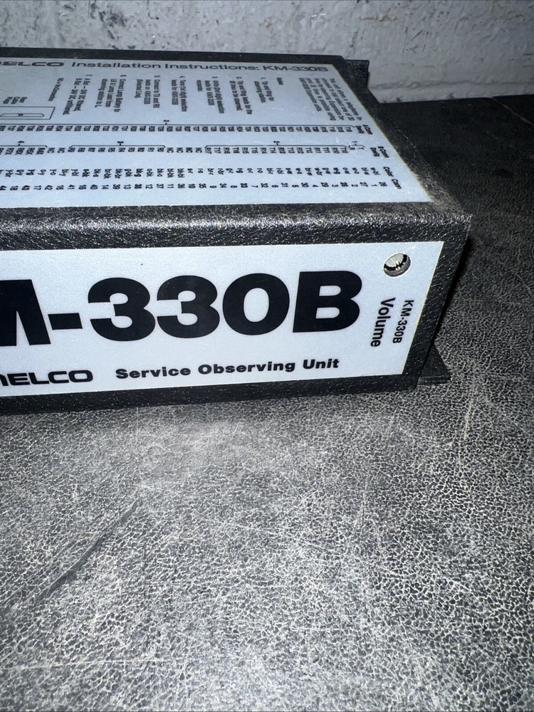 Melco KM-330B 30 Service Observing Unit