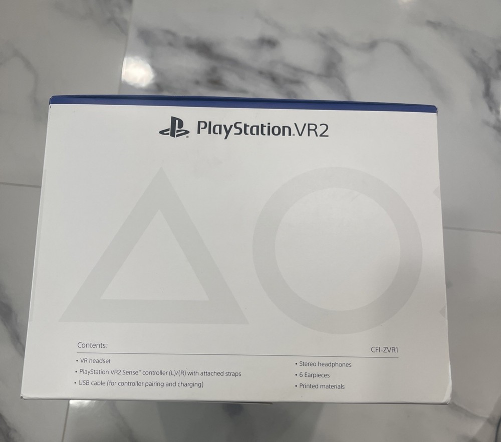 Sony PlayStation PS VR2 Headset Sense Controllers VR - White