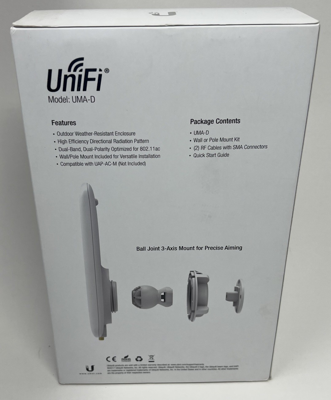Ubiquiti UniFi UMA-D Dual-Band Directional Antenna for UAP-AC-M, Outdoor