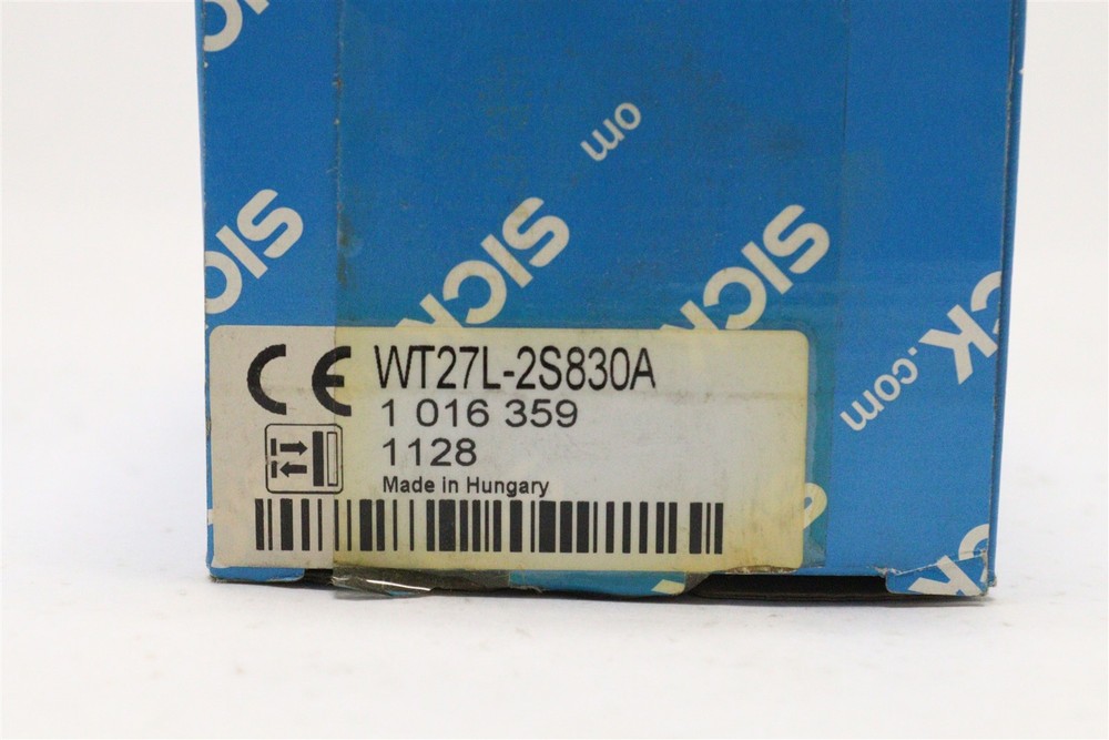SICK PHOTOELECTRIC LASER SENSOR WT27L-2S830A