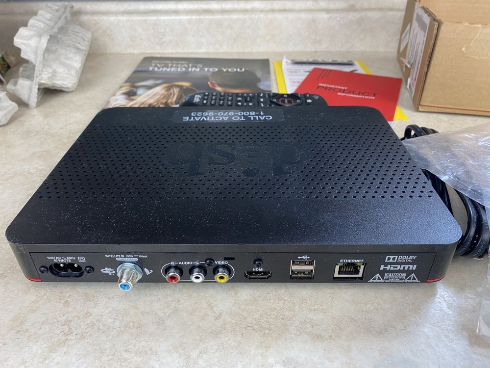 DISH Network Wally HD Stand Alone Satellite Receiver USED