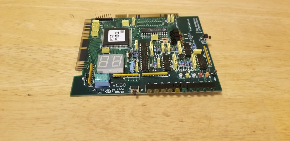 Micro 2000 PCI POST PROBE PCI REV C Hardware Diagnostic Card