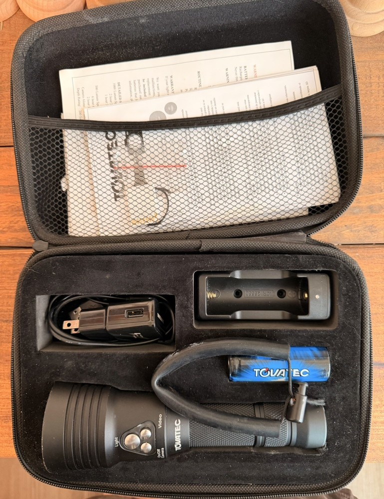 Tovatec MERA Dive Light Underwater Camera