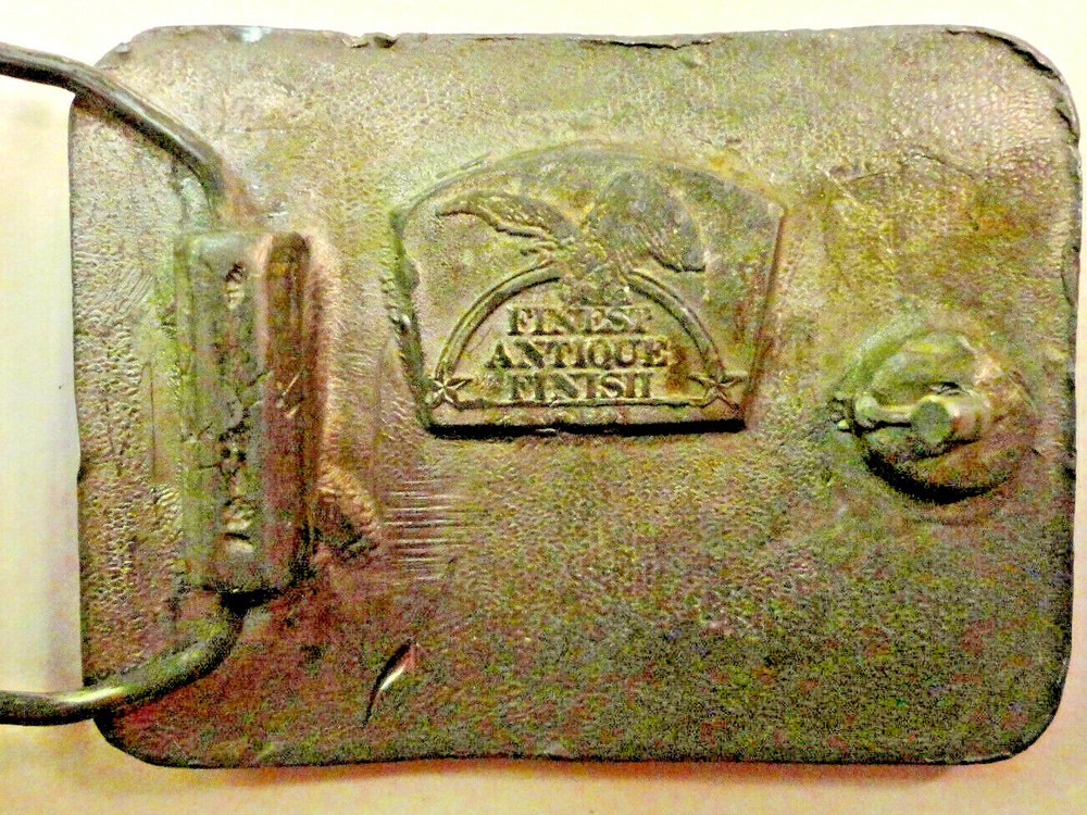I-Dig-Coal Belt Buckle Mining Vintage