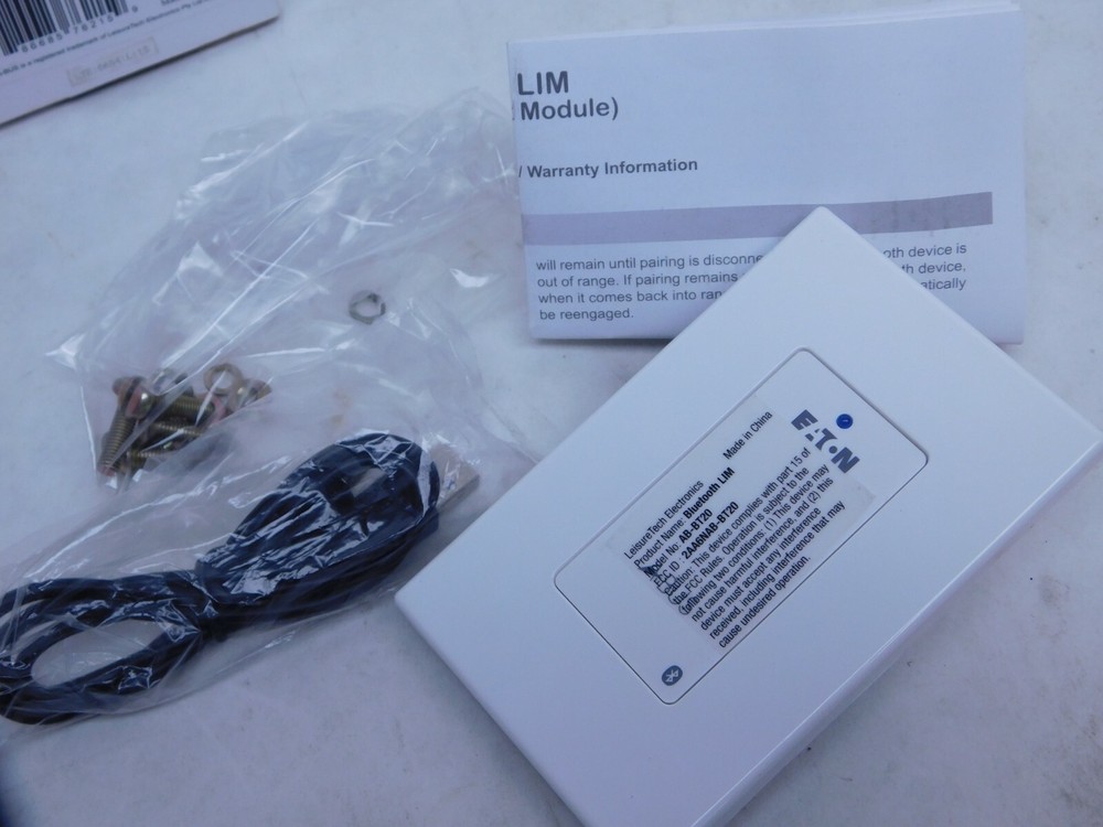 NEW Eaton Structured Wiring Solutions Bluetooth Local Input Module White VN