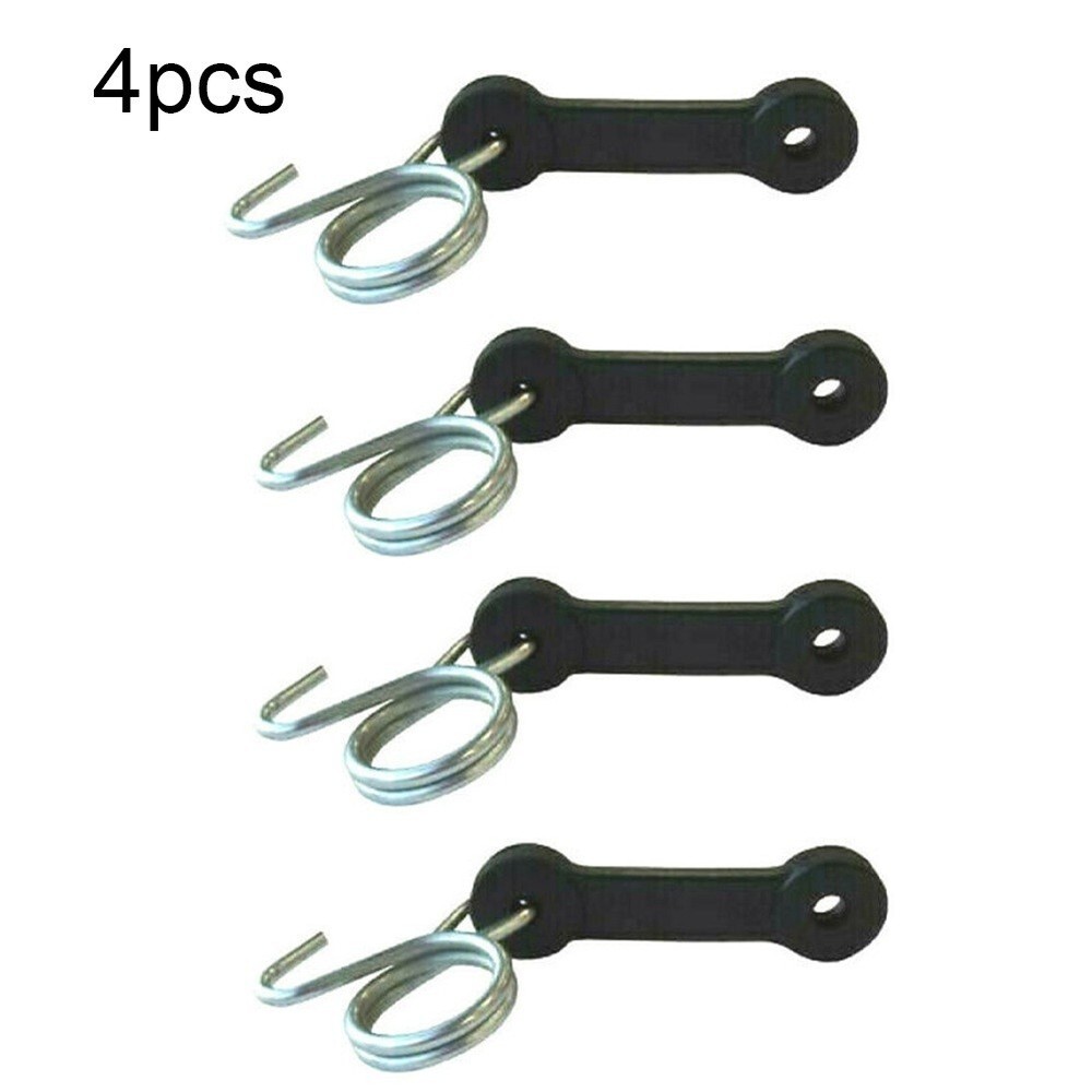 Hassle Installation and Secure Connection 4 Rubber Bungee Straps Included