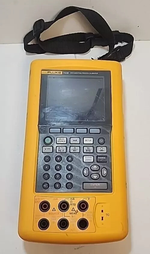 Fluke 743B Documenting Process Calibrator - Meter & Battery No Charger