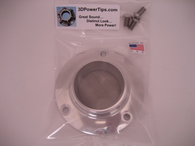 HONDA XR50 CRF50 XR70 CRF70 50 70 MUFFLER 2D POWER TIP w/ SPARK ARRESTOR SCREEN