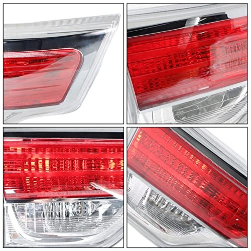 Inner Rear Left Tail Light Assembly Replacement for Highlander 2014-2016