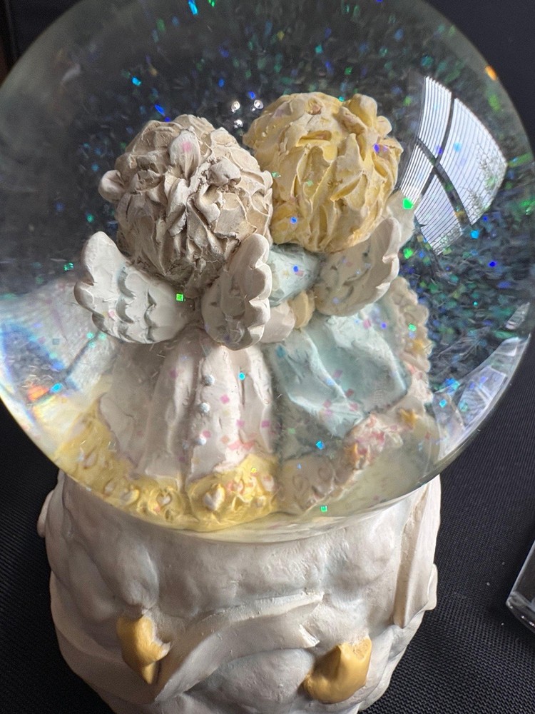 Vintage Angel Snow Globe
