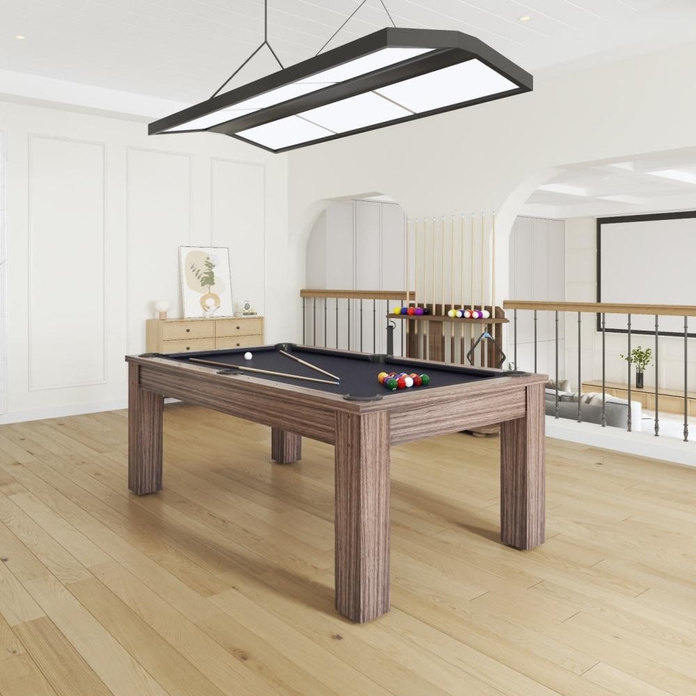 7ft 3-in-1 Multi-Functional Pool Table with Benches (Ping Pong Table)