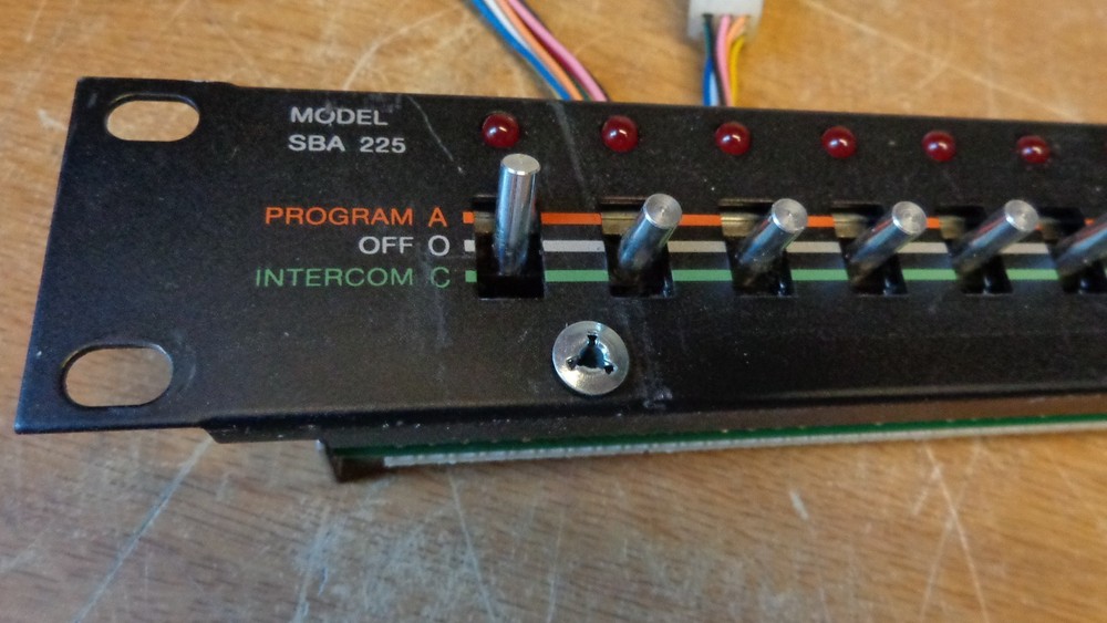 Bogen Communications SBA225 25 Key Station Selector Panel for intercom system